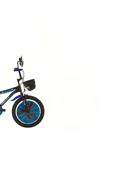 Spark Çocuk Bisikleti 30 Cm V Fren 20 Jant Vitessiz Mat Siyah Mavi - Resim 2