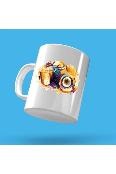 EYDXLMUG Fotoğraf Makinesi Tasarım Çay Kahve Kupası ürün görseli 1