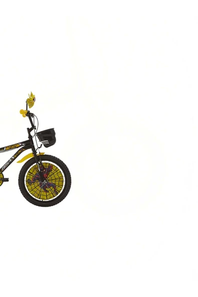 Spark Çocuk Bisikleti 30 Cm V Fren 20 Jant Vitessiz Mat Siyah Sarı - Resim 2