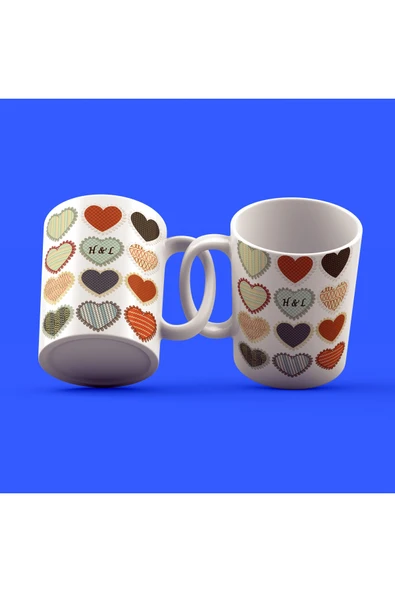 EYDXLMUG Sevgililer Günü Tasarımı Çay Kahve Kupası ürün görseli 1