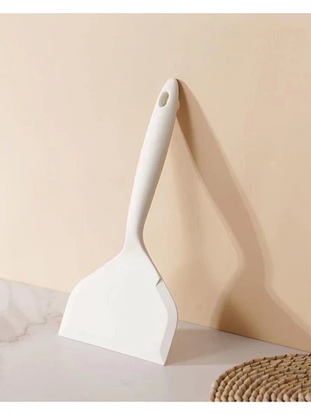 Mien MEN 1435 Silikon Krem Renk Spatula 25x6 cm Tekli ürün görseli 1