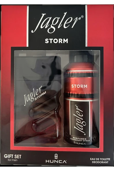 JAGLER STORM GIFT SET EDT PARFÜM 90ML+ DEO 150ML ERKEK ürün görseli 1
