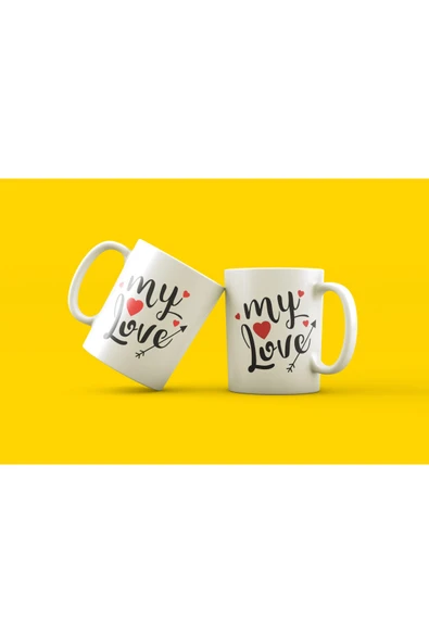 EYDXLMUG Eydijital My Love Çay Kahve Kupası ürün görseli 1