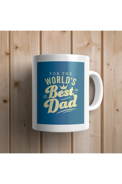 EYDXLMUG The Best Dad -baba - Babalar Günü Hediyesi Çay Kahve Kupası ürün görseli 1