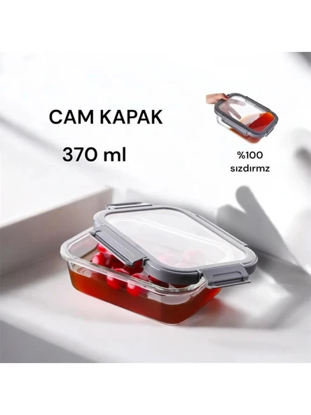 Gönül GNL 3359 Cam Saklama Kabı 370 cc ürün görseli 1