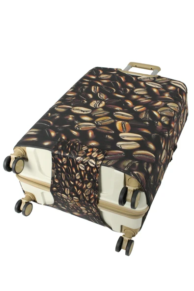 (My#149 ÇEKİRDEK KAHVE) VALİZ İÇİN KILIF - Resim 4