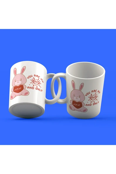 EYDXLMUG Sevgililer Günü Tasarımı Çay Kahve Kupası ürün görseli 1