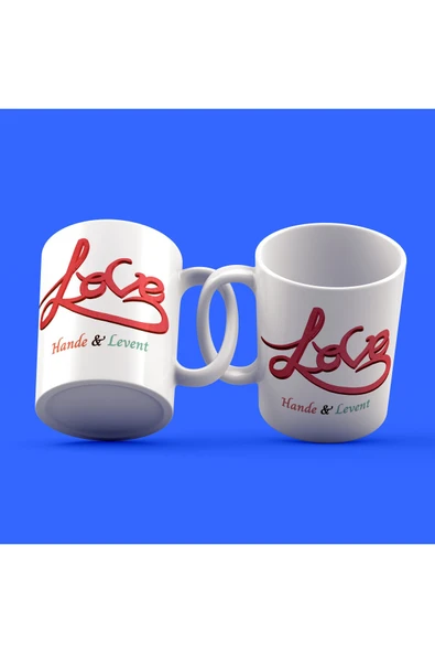 EYDXLMUG Sevgililer Günü Tasarımı Çay Kahve Kupası ürün görseli 1