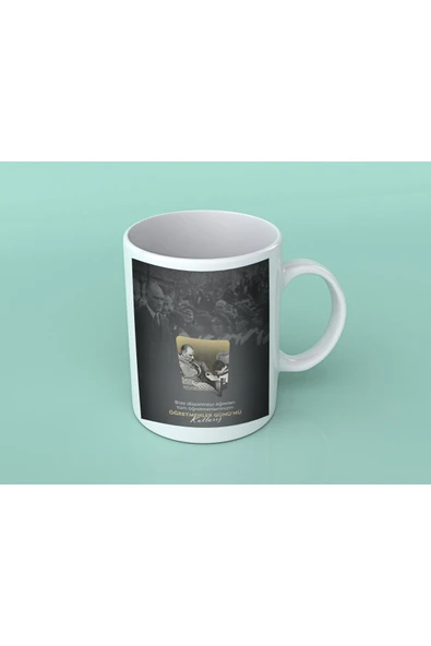 EYDXLMUG Öğretmenler Günü Hediyesi Çay Kahve Kupası ürün görseli 1