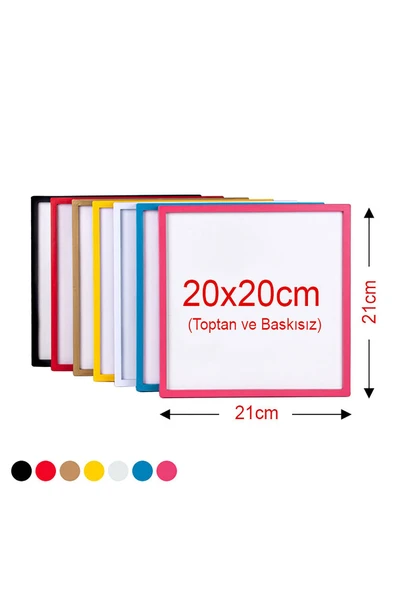 EYDXLMUG Sök Tak Kare Çerçeve 1 Adet 20x20 - Resim 2