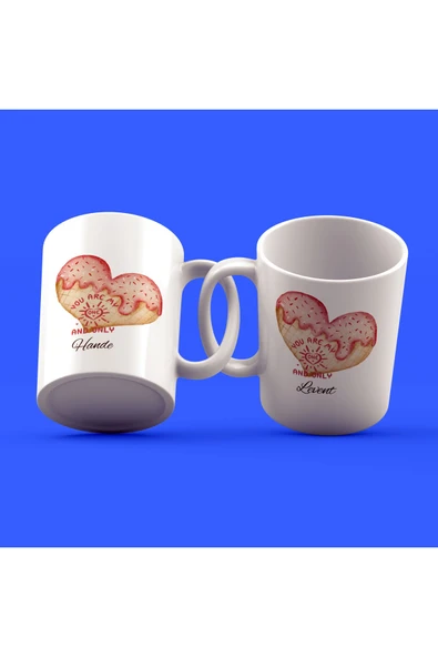 EYDXLMUG Sevgililer Günü Tasarımı Çay Kahve Kupası ürün görseli 1