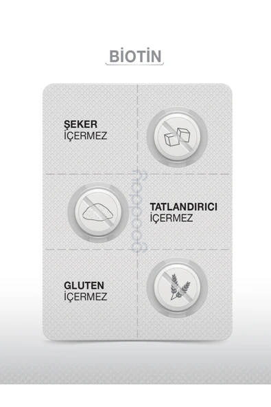 Goodday Biotin 5000 mcg 60 Tablet - Resim 8