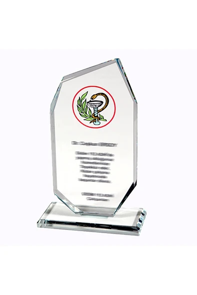 MERTKRİSTAL Kristal Plaket (10 Adet) ürün görseli 1