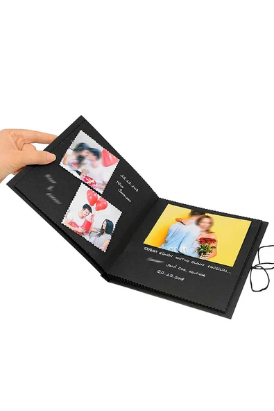 EYDXLMUG ANI DEFTERİ SİYAH (ETİKETLİ BEYAZ KALEMLİ) - Resim 4