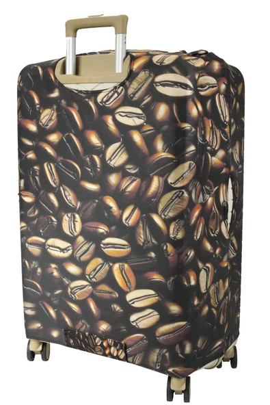 (My#149 ÇEKİRDEK KAHVE) VALİZ İÇİN KILIF - Resim 3