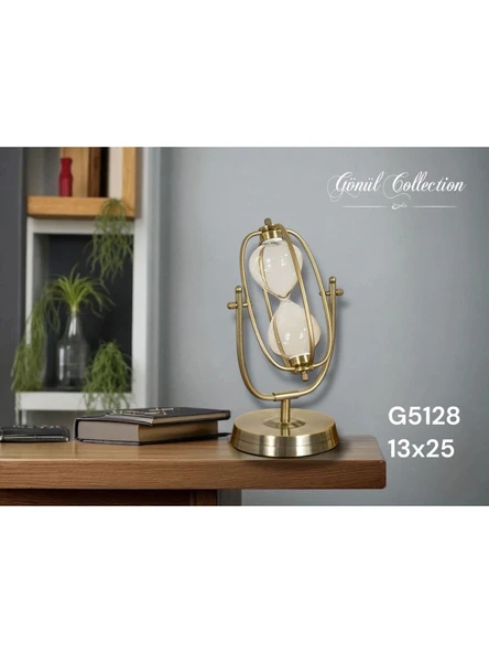 Gönül GNL 5128 Dekoratif Cam Kum Saati 13x25 cm ürün görseli 1