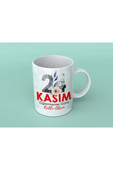 EYDXLMUG 24 Kasım Öğretmenler Günü Çay Kahve Kupası ürün görseli 1