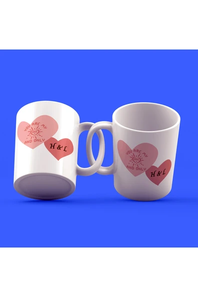 EYDXLMUG Sevgililer Günü Tasarımı Çay Kahve Kupası ürün görseli 1