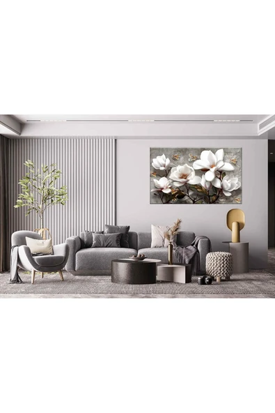 EYDXLMUG Kanvas Tablo (DOĞA ÇİÇEK) Yatay - Resim 2