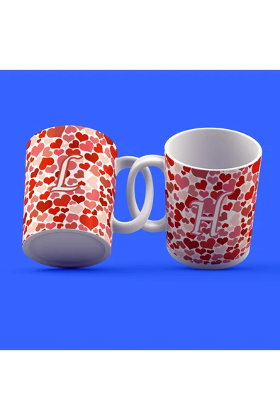 EYDXLMUG Sevgililer Günü Tasarımı Çay Kahve Kupası ürün görseli 1