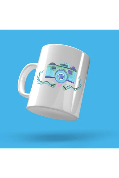 EYDXLMUG Fotoğraf Makinesi Tasarım Çay Kahve Kupası ürün görseli 1