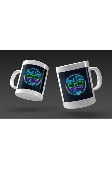 EYDXLMUG The Best Dad -baba - Babalar Günü Hediyesi Çay Kahve Kupası ürün görseli 1