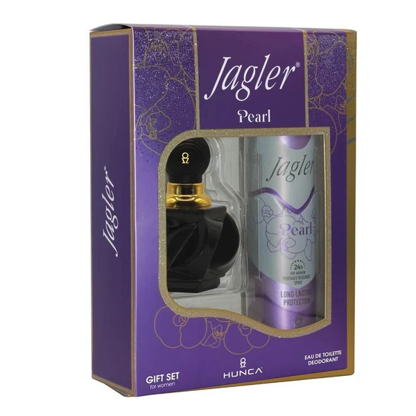 JAGLER PEARL GIFT SET EDT PARFÜM 60ML+ DEO 150ML BAYAN ürün görseli 1