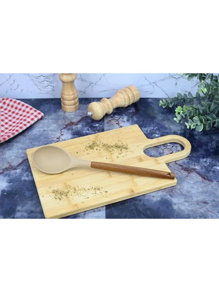 Gönül GNL 5123 Kahverengi Silikon Kepçe ürün görseli 1