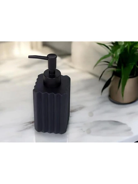 Gönül GNL 4862 Seramik Siyah Sıvı Sabunluk 16x6.5 cm ürün görseli 1