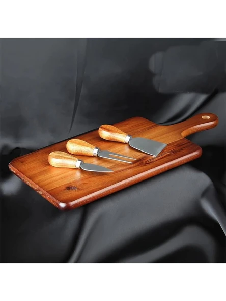 Mien MEN 7B143 Akasya Ahşap Peynir Seti ürün görseli 1