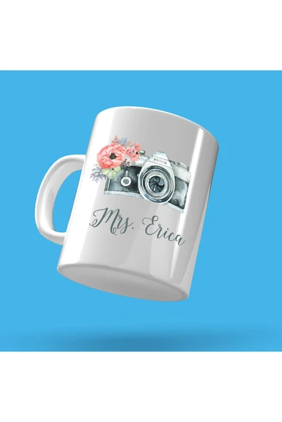 EYDXLMUG Fotoğraf Makinesi Tasarım Çay Kahve Kupası ürün görseli 1