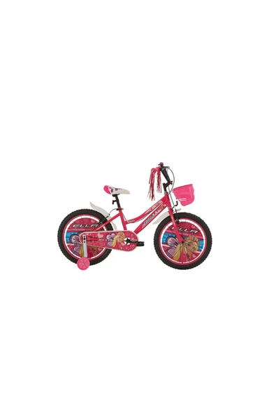 Ella Çocuk Bisikleti 30 Cm V Fren 20 Jant Vitessiz Pembe Beyaz ürün görseli 1