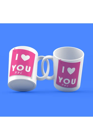 EYDXLMUG Sevgililer Günü Tasarımı Çay Kahve Kupası ürün görseli 1