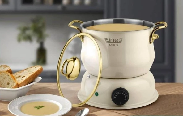 Lines 10 Lt Techcehef Elektrikli Çok Amaçlı Pişirici Altın ürün görseli 1
