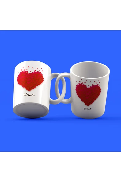 EYDXLMUG Sevgililer Günü Tasarımı Çay Kahve Kupası ürün görseli 1