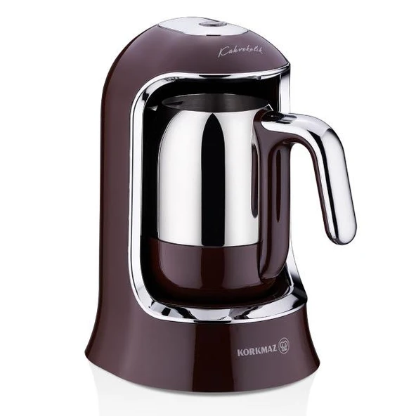 KORKMAZ A860-18 KAHVEKOLİK OTOMATİK KAHVE MAKİNESİ ROBUSTA/KROM - Resim 2