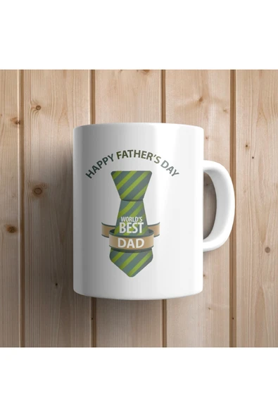 EYDXLMUG The Best Dad -baba - Babalar Günü Hediyesi Çay Kahve Kupası ürün görseli 1