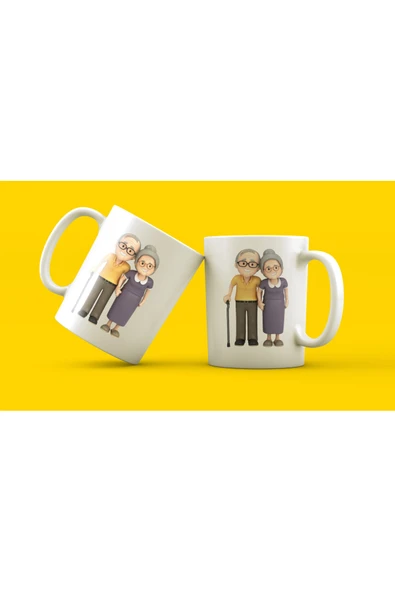 EYDXLMUG Dede Nine Özel Tasarım Çay Kahve Kupası ürün görseli 1