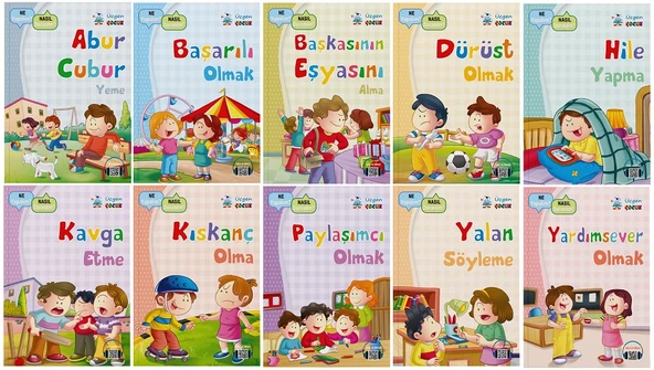 2. Sınıf Okumayı Sevdiren Renkli Resimli Hikayeler 19- 10 Kitap - Resim 2