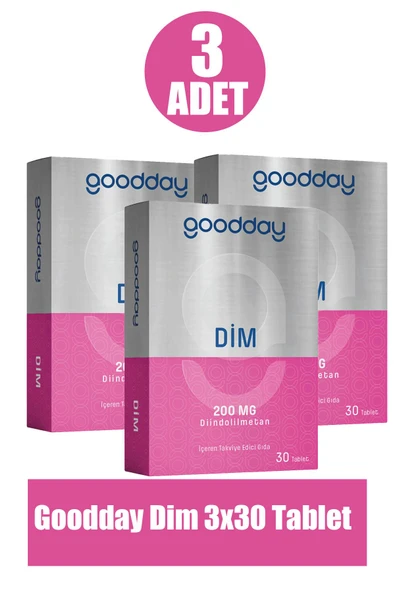 Goodday Dim 30 Tablet 3 Adet ürün görseli 1