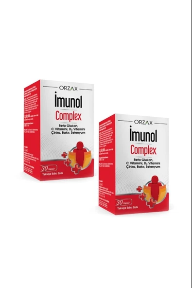 İmunol Complex 30 Kapsül 2 Adet ürün görseli 1