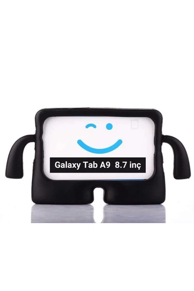 Galaxy Tab A9 8.7 inç Uyumlu Fuchsia iBuy Standlı Çocuk Tablet Kılıfı - Resim 9