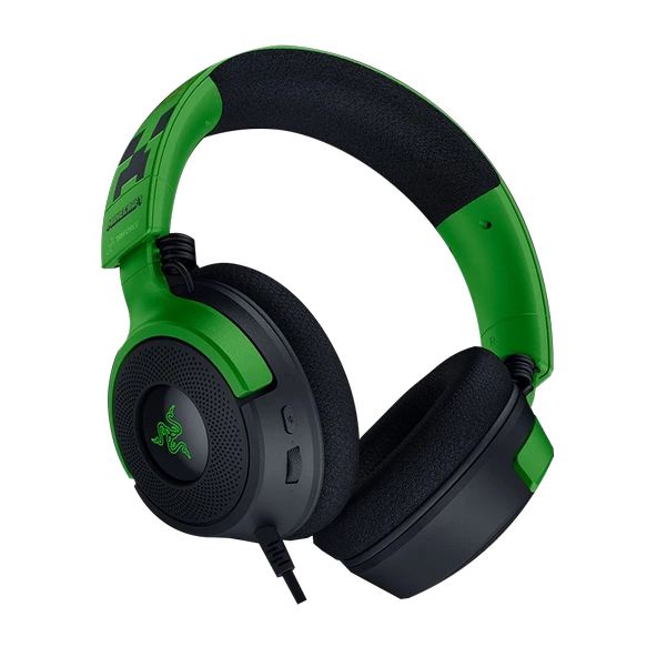 Razer Kraken V4 X Minecraft Edition Kablolu Gaming Kulaklık RZ04-05180200-R3M1 - Resim 4