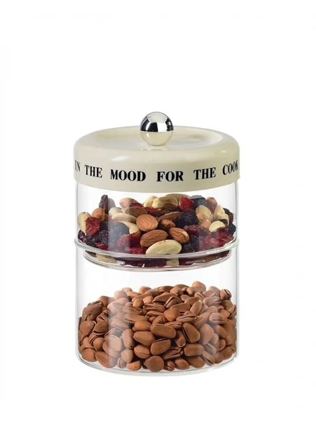 Mien MEN 3H09 Mest Cam Erzak Saklama Kabı 8x20 cm ürün görseli 1