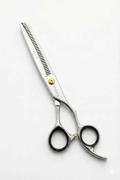 Della Orijinal Profesyonel 440C Saç Kesim Ara Makas 6,5 Numara AK17RTE 65 ürün görseli 1