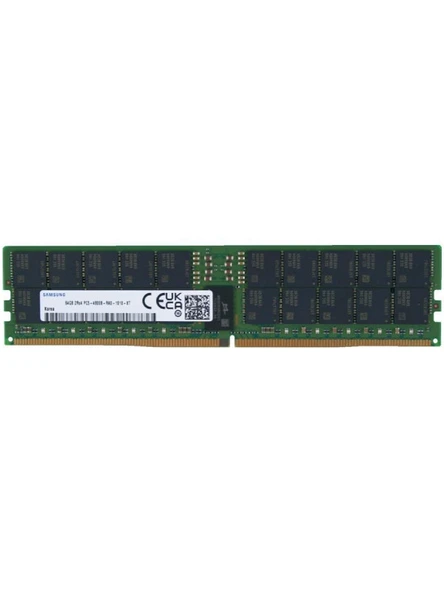 SAMSUNG 64GB DDR5 4800MHz 2Rx4 PC5-4800B RDIMM Sunucu Ram M321R8GA0BB0-CQKZJ ürün görseli 1