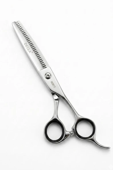 Della Orijinal Profesyonel 440C Saç Kesim Ara Makas 6 Numara 960RTE 60 ürün görseli 1