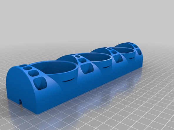 BMW E30 3 göstergeli orta havalandırma paneli çerçevesi- 4727137 ürün görseli 1