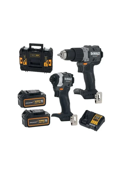 Dewalt DCK200MP2T-QW x Mclaren 18V Xr 5.0 Ah. 2li Akülü Vidalama Makine Seti ürün görseli 1