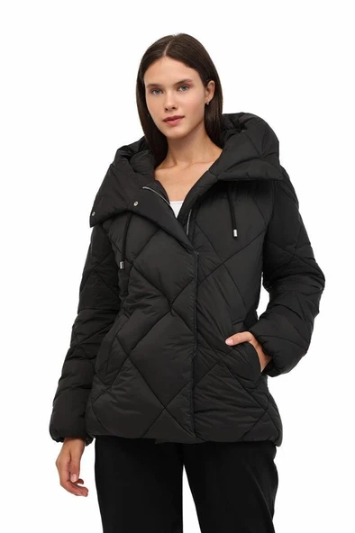 Lumberjack WL 2KELLY 5PR 102027455 Kadın Mont Siyah XS-XL ürün görseli 1